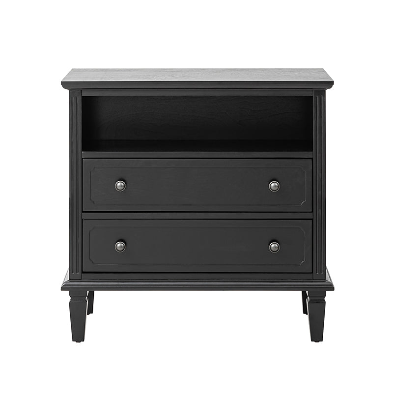 MIRVA™  Drawer Solid Wood Nightstand Chest