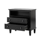 MIRVA™  Drawer Solid Wood Nightstand Chest