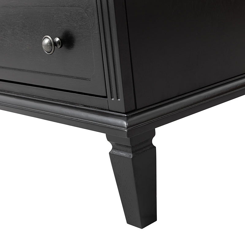 MIRVA™  Drawer Solid Wood Nightstand Chest