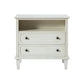 MIRVA™  Drawer Solid Wood Nightstand Chest